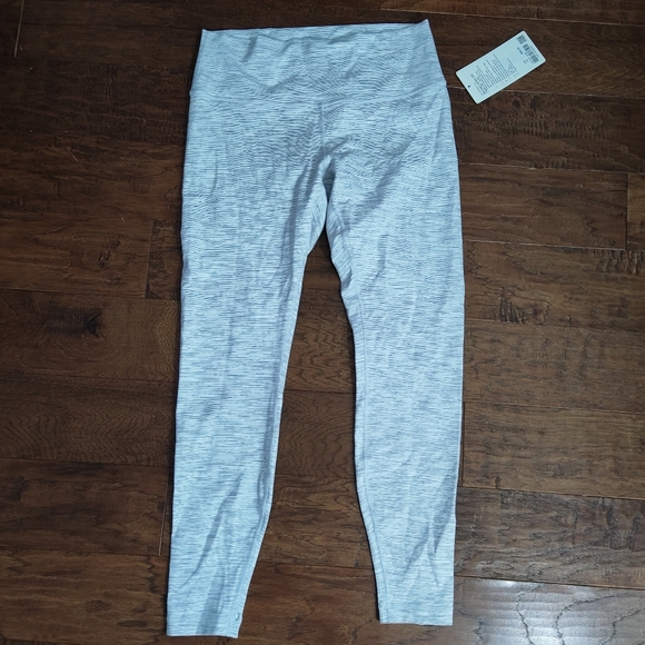 Lululemon Wunder Under HR Tight sz 12 Nimbus Battleship NEW - Picture 3 of 11